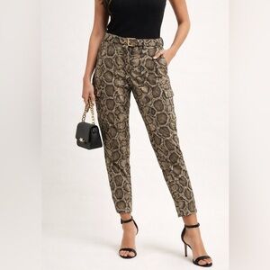 Michael Kors Python Cargo Pants